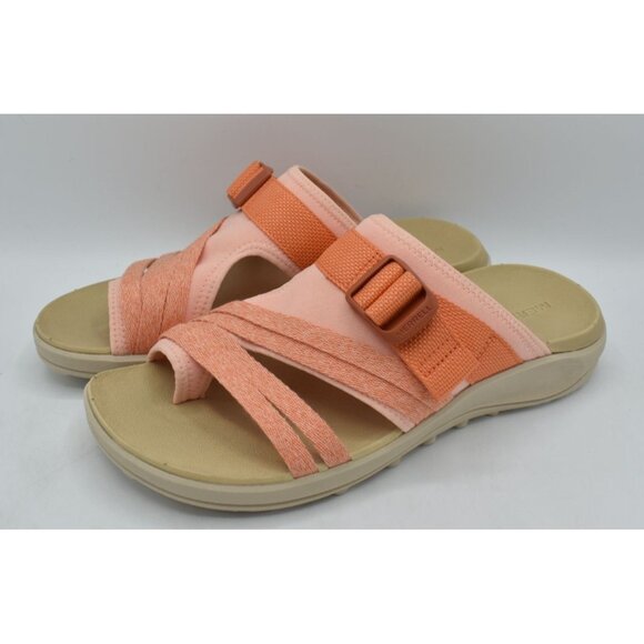 Merrell Womens Size 11 District 4 Peach Slip On Slide Sandals Shoes - Picture 2 of 12